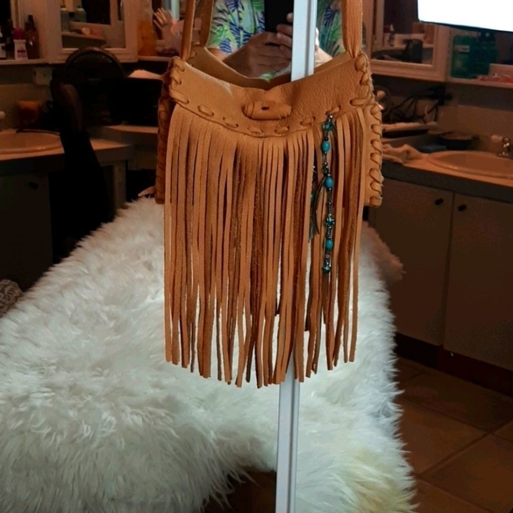 TANDY Leather Suede‎ Hand Made Purse